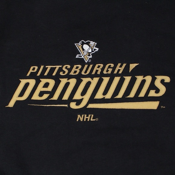 VINTAGE 90S PITTSBURGH PENGUINS SWEATSHIRT - Picture 3 of 4